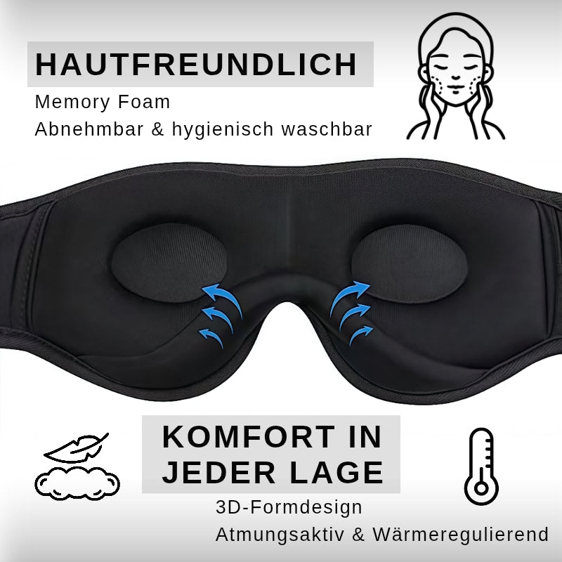 3D Schlafmaske mit Bluetooth Funktion